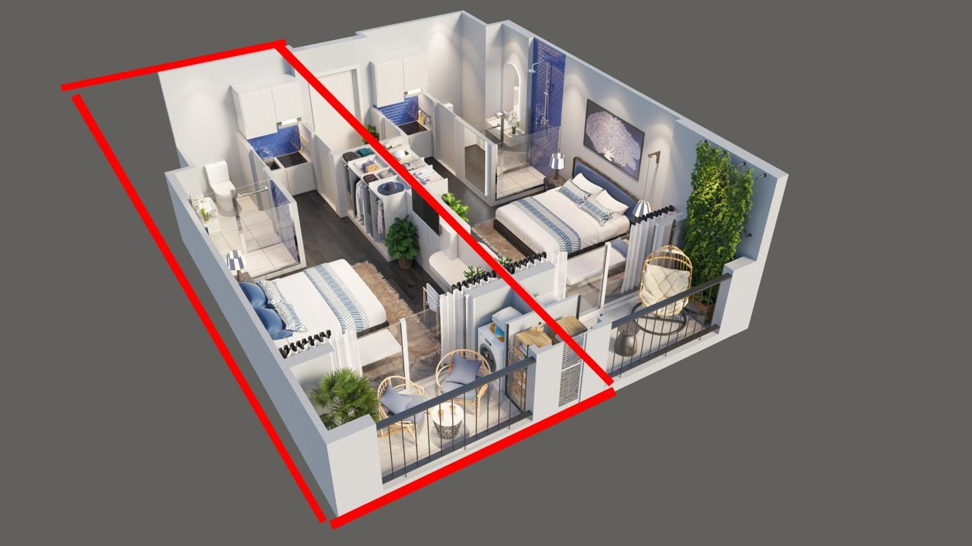 P.H.O Apartment 富国 外观 照片